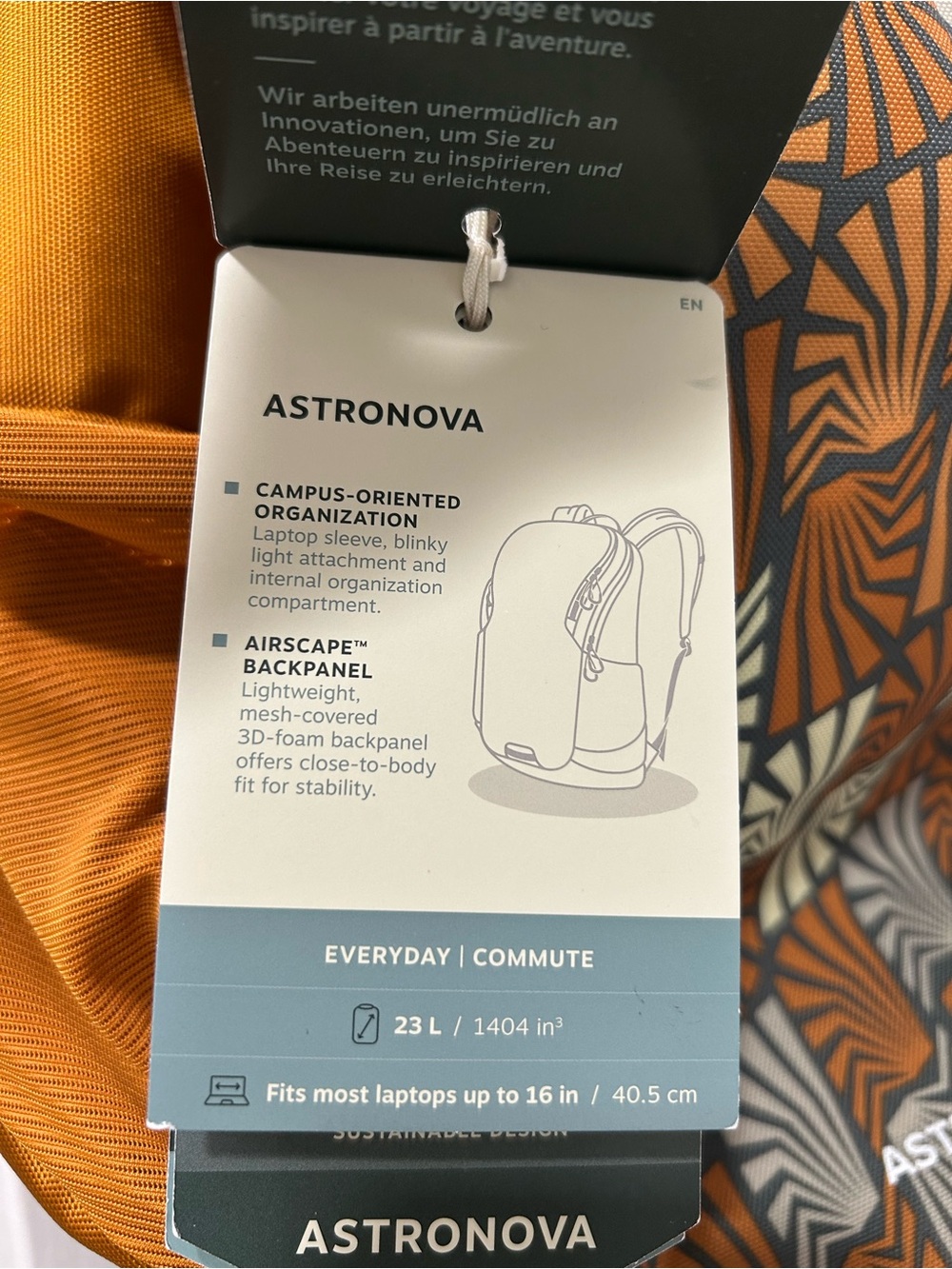 Osprey 23 litre Astronova backpack - Picture 7 of 13